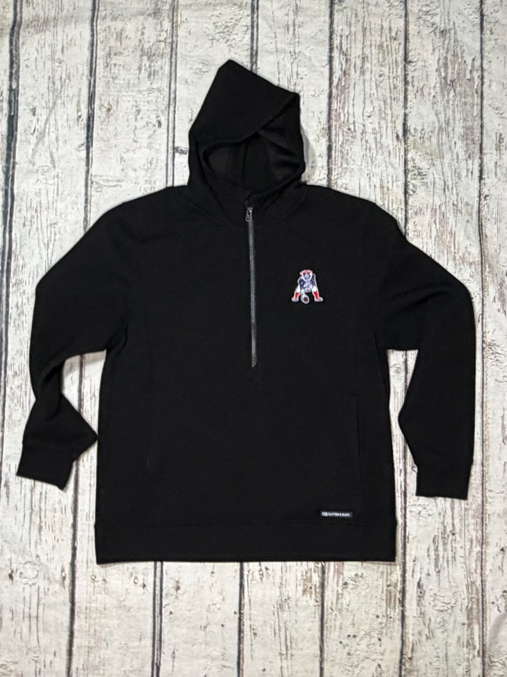 New England Patriots NFL Football Zip Up Hoodie Pullover Sweatshirt Men's